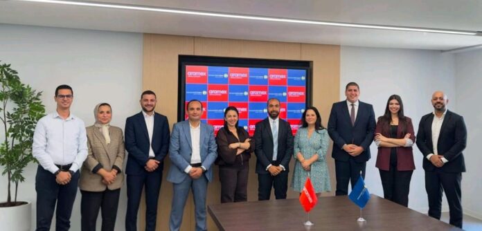 Damane Cash et Aramex font entrer le colis en agence