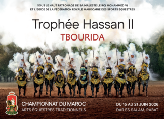 Le Trophée Hassan II de Tbourida célèbre sa 25e édition à Rabat Le Trophée Hassan II de Tbourida célèbre sa 25e édition à Rabat