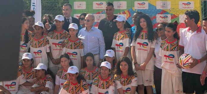 TotalEnergies rapproche la CAN des jeunes de Sidi Moumen TotalEnergies rapproche la CAN des jeunes de Sidi Moumen