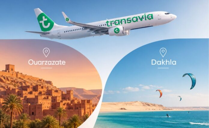 ONMT Transavia Transavia renforce ses vols vers Ouarzazate et Dakhla