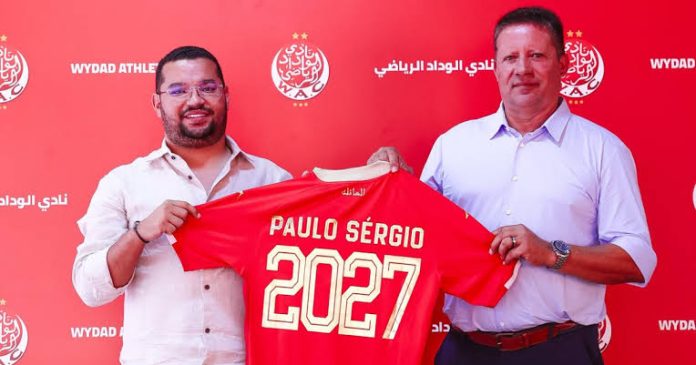 Le Wydad nomme Paulo Sérgio à la tête de son équipe