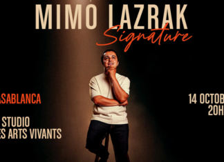 Première date complète pour le nouveau spectacle de Mimo Lazrak