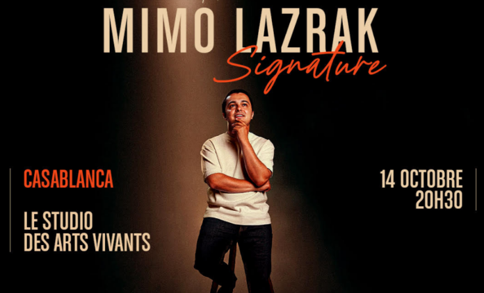 Première date complète pour le nouveau spectacle de Mimo Lazrak Première date complète pour le nouveau spectacle de Mimo Lazrak
