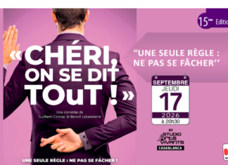 La pièce théâtrale « Chéri, on se dit tout ! » s’invite sur scène à Casablanca La pièce théâtrale "Chéri, on se dit tout !" s’invite sur scène à Casablanca