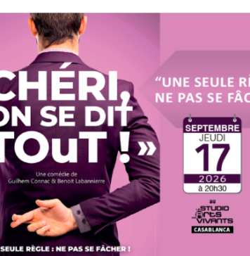La pièce théâtrale « Chéri, on se dit tout ! » s’invite sur scène à Casablanca La pièce théâtrale "Chéri, on se dit tout !" s’invite sur scène à Casablanca