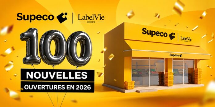 Supeco passe à 318 magasins après plus de 100 ouvertures en 2026
