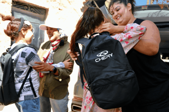 Chery 1 Al Haouz, CHERY Maroc et Bouchra Baibanou se mobilisent pour 230 enfants