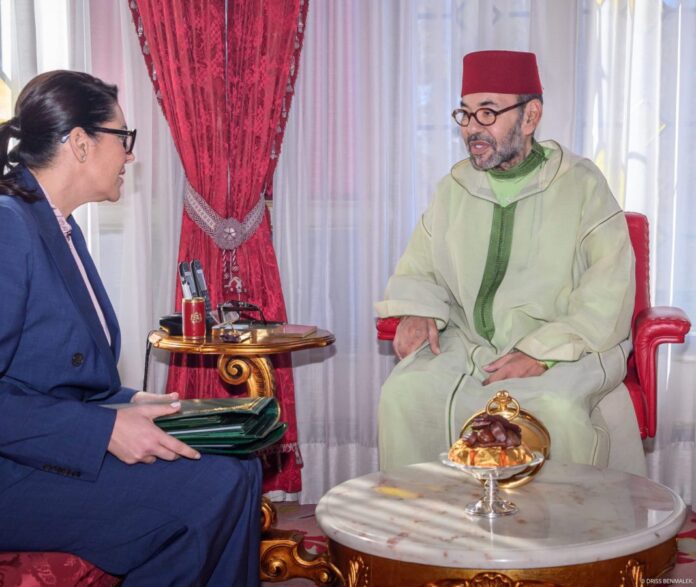 El Mansouri reçue par S.M le Roi Mohammed VI à Rabat