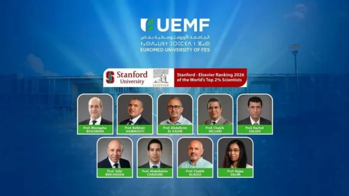 L’Université Euromed de Fès compte 9 scientifiques parmi les plus influents au monde L’Université Euromed de Fès compte 9 scientifiques parmi les plus influents au monde